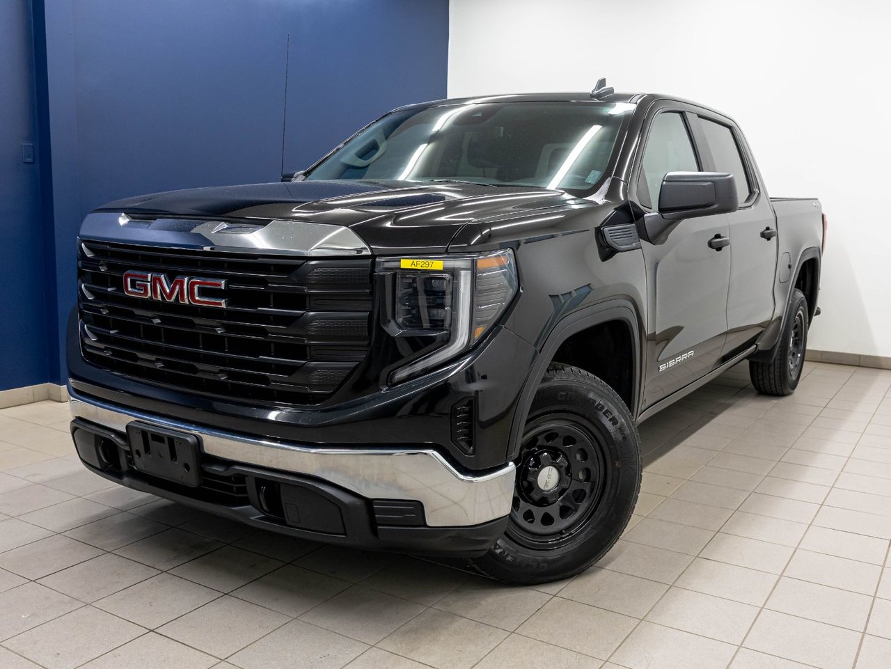 Black 2024 GMC Sierra 1500 Pickup Truck Four-Wheel Drive Automatic