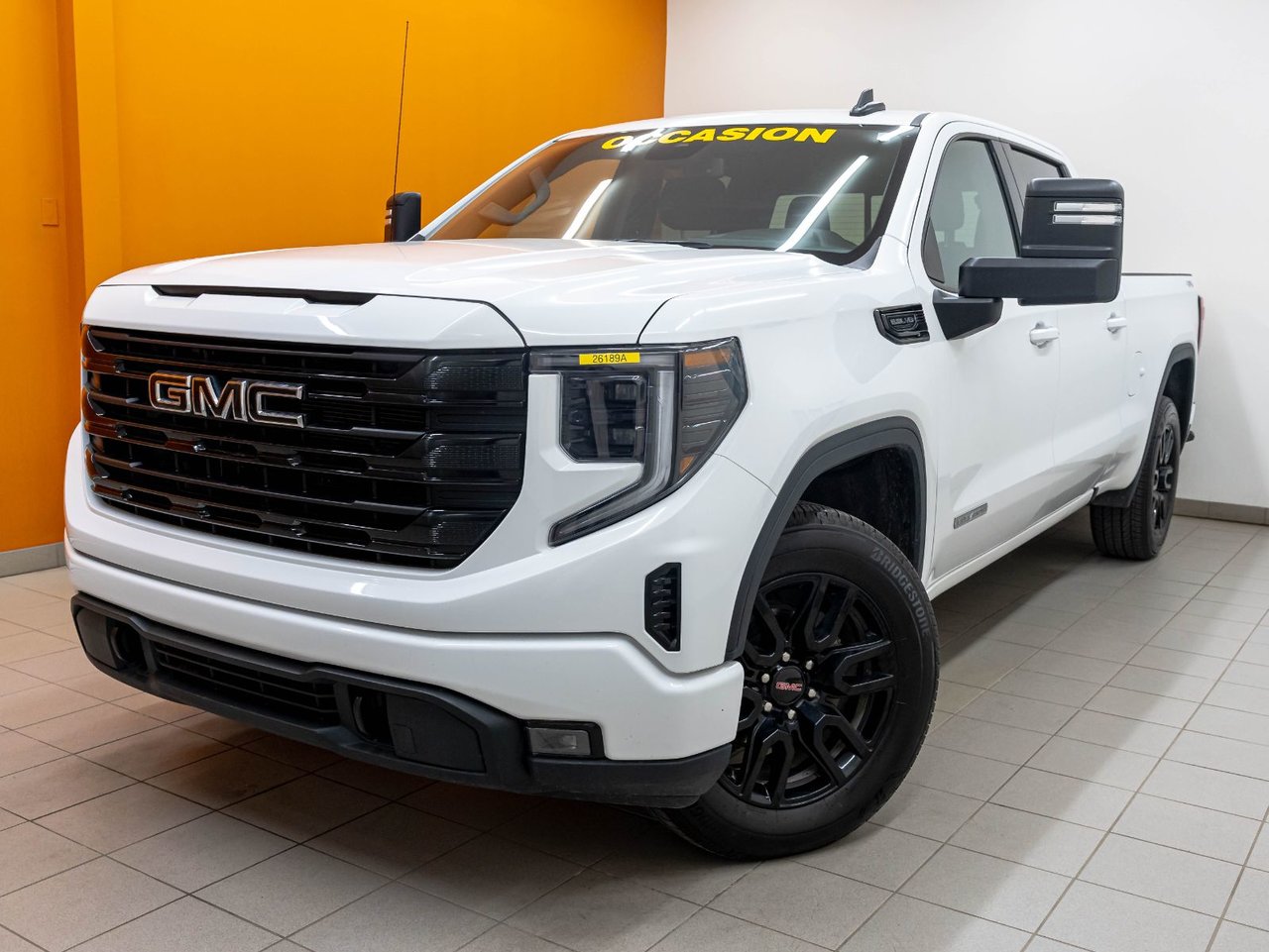 Summit White 2025 GMC Sierra 1500 Pickup Truck Four-Wheel Drive Automatic