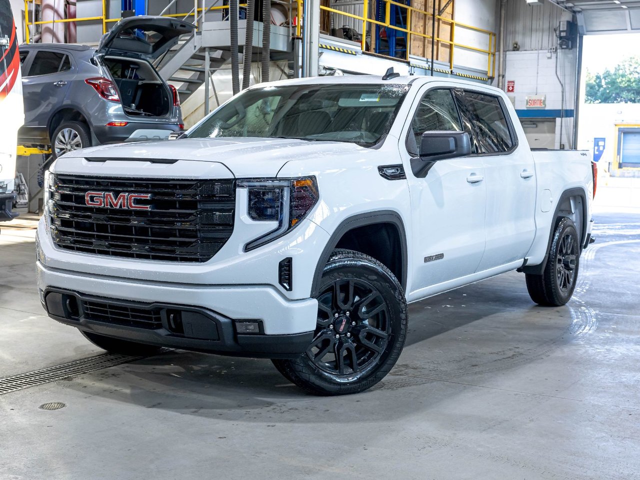 Summit White 2026 GMC Sierra 1500 Pickup Truck Four-Wheel Drive Automatic