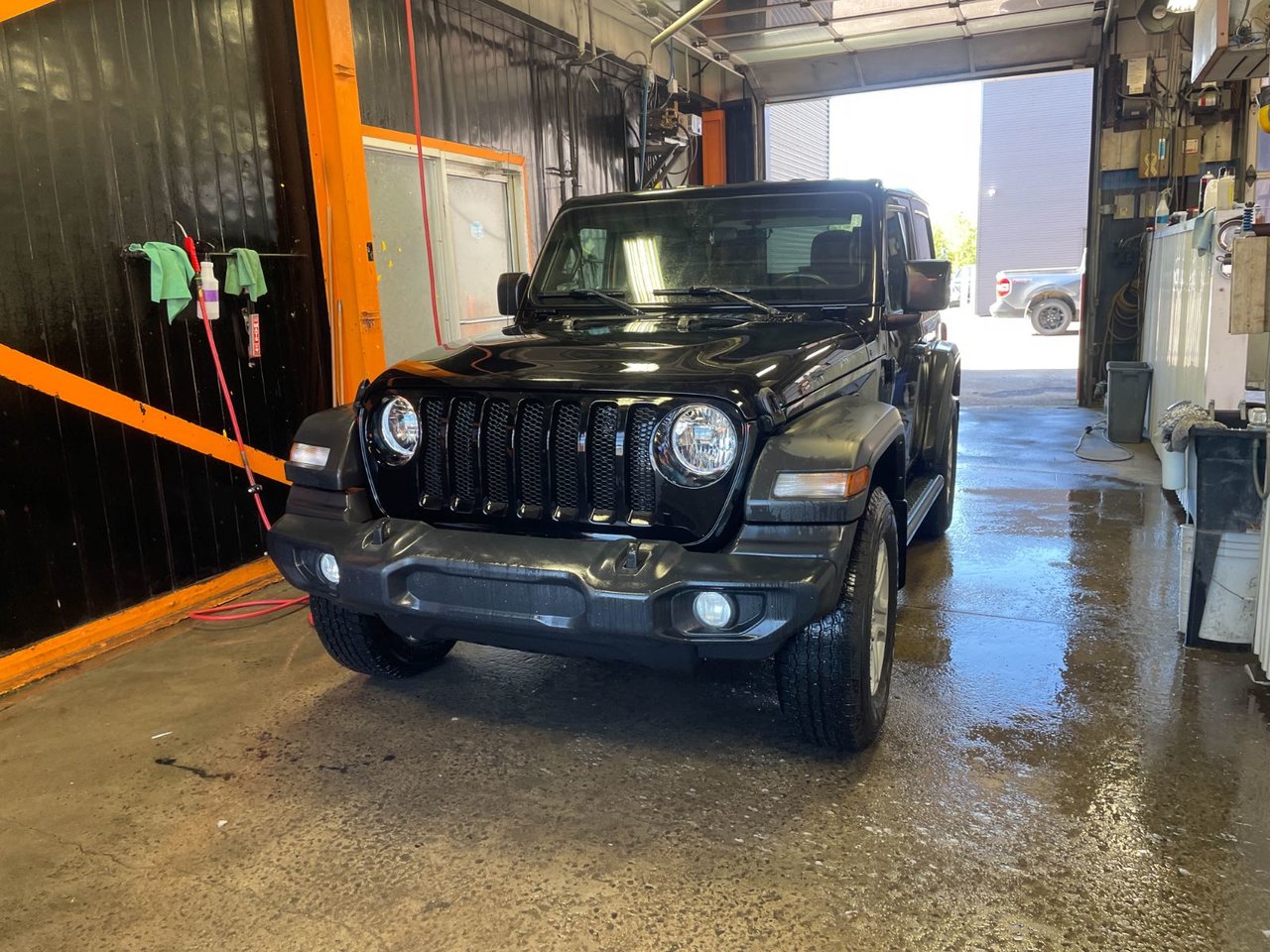 Black 2022 Jeep Wrangler SUV / Crossover Four-Wheel Drive Automatic