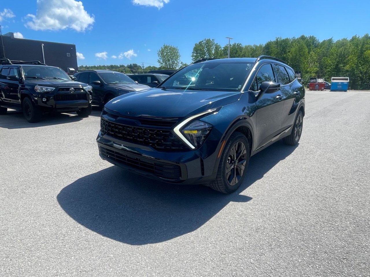Kia Sportage X-Line AWD 2025 VUS Bleu Transmission Intégrale Automatique