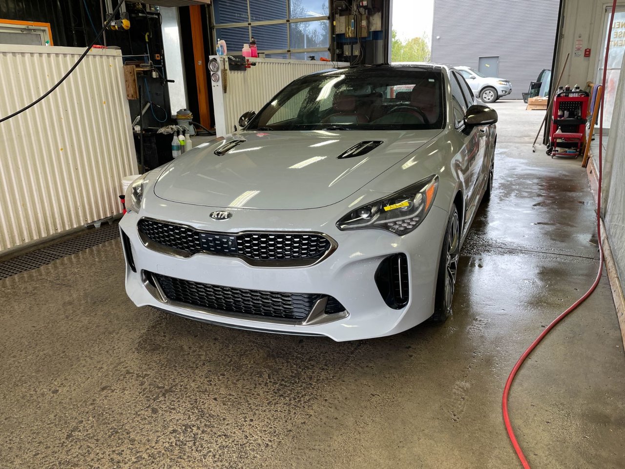 Gray 2019 Kia Stinger Sedan Automatic