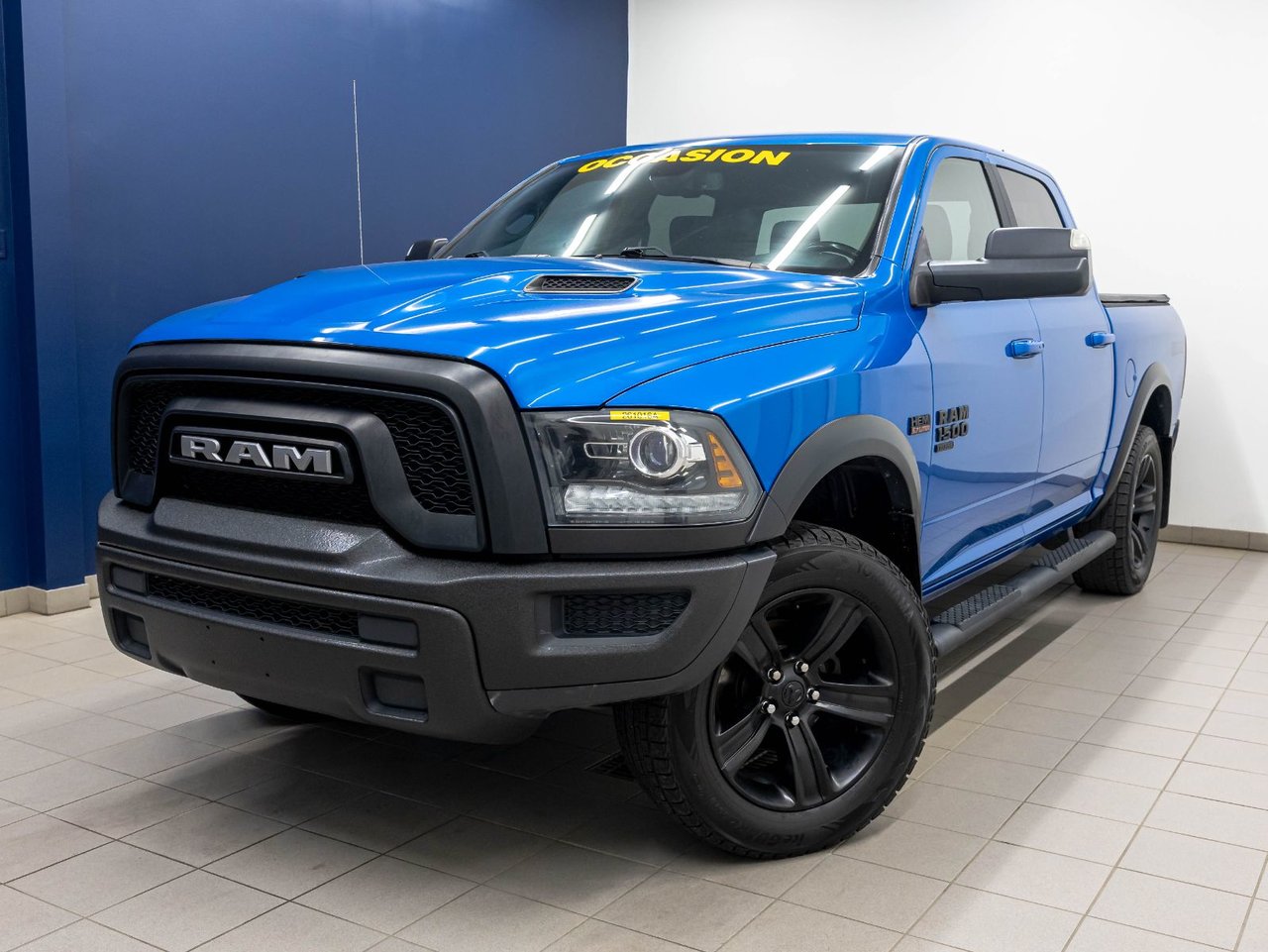 Hydro Blue Pearl 2022 RAM 1500 Pickup Truck Four-Wheel Drive Automatic