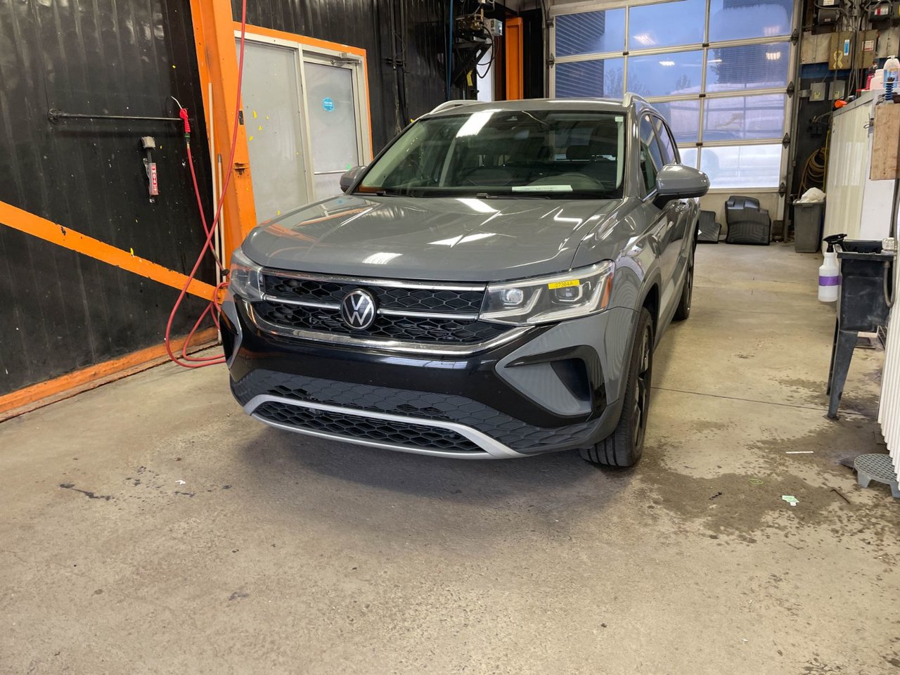 Gray 2023 Volkswagen Taos SUV / Crossover All-Wheel Drive Automatic