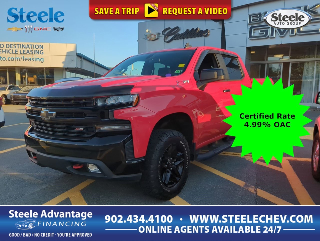 2022 Chevrolet Silverado 1500 LTD LT Trail Boss V8 *GM Certified* 4.99% Financing OAC-0