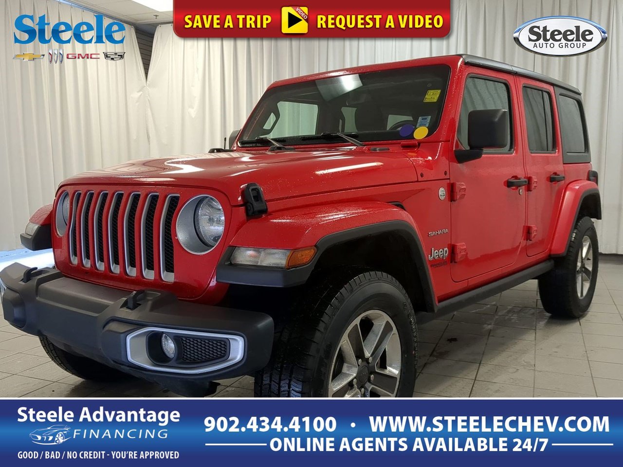 2021 Jeep Wrangler Unlimited Sahara *GM Certified*-0