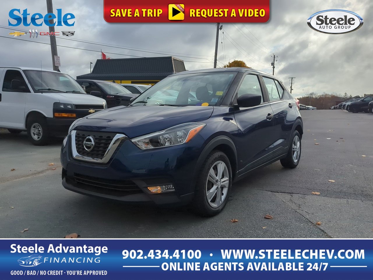 2019 Nissan KICKS S *GM Certified*-0