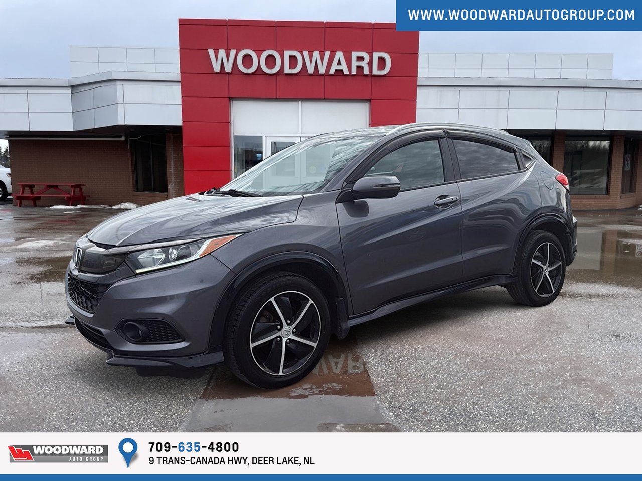 Gray 2022 Honda HR-V SUV / Crossover All-Wheel Drive 