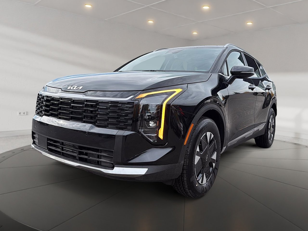 Fusion Black 2026 Kia Sportage Hybrid SUV / Crossover All-Wheel Drive Automatic