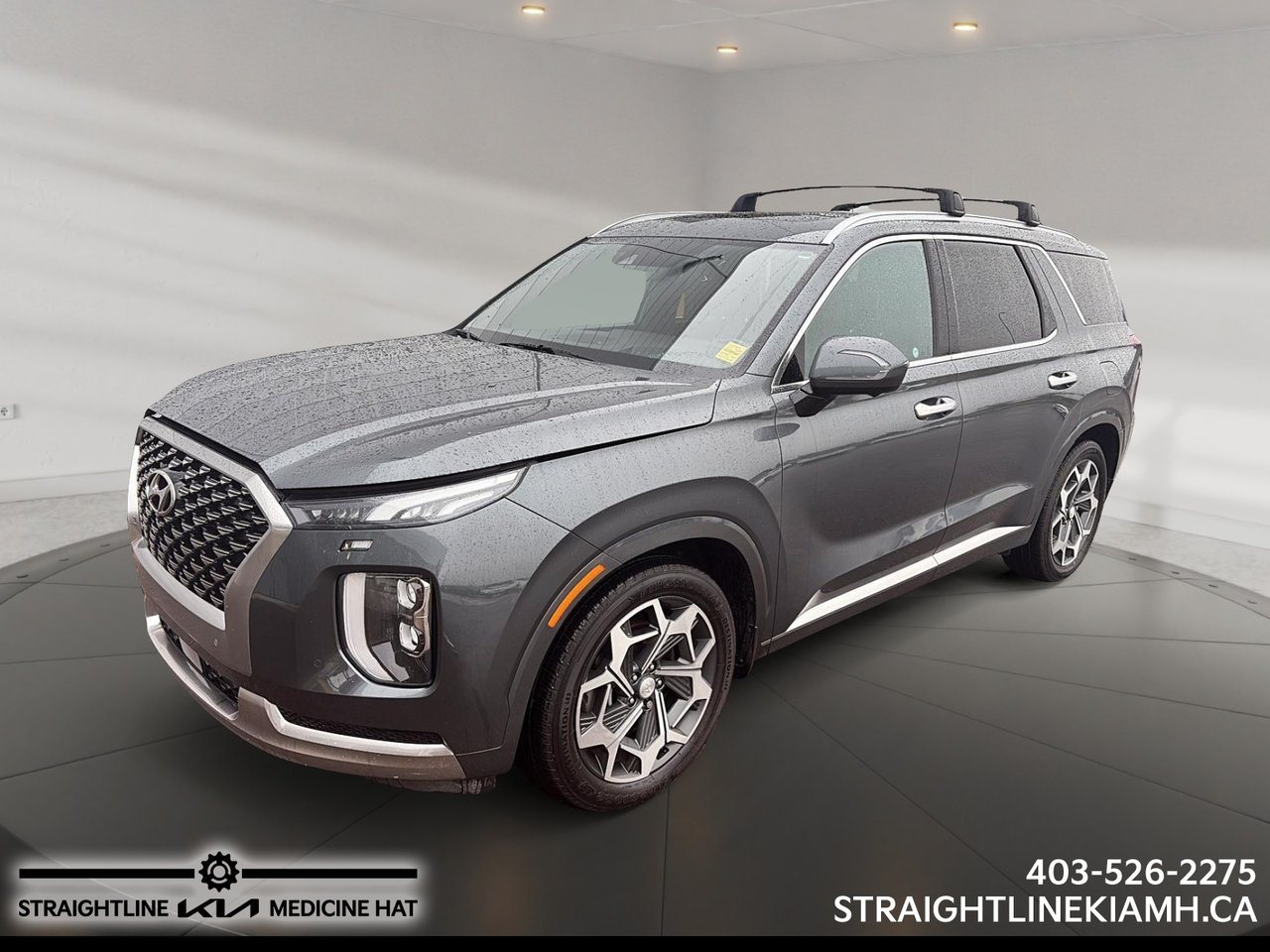 Gray 2022 Hyundai Palisade SUV / Crossover Automatic