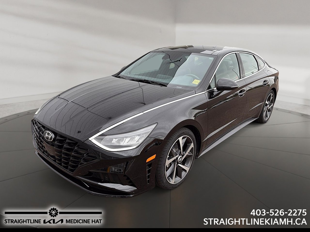 Black 2023 Hyundai Sonata Sedan Automatic