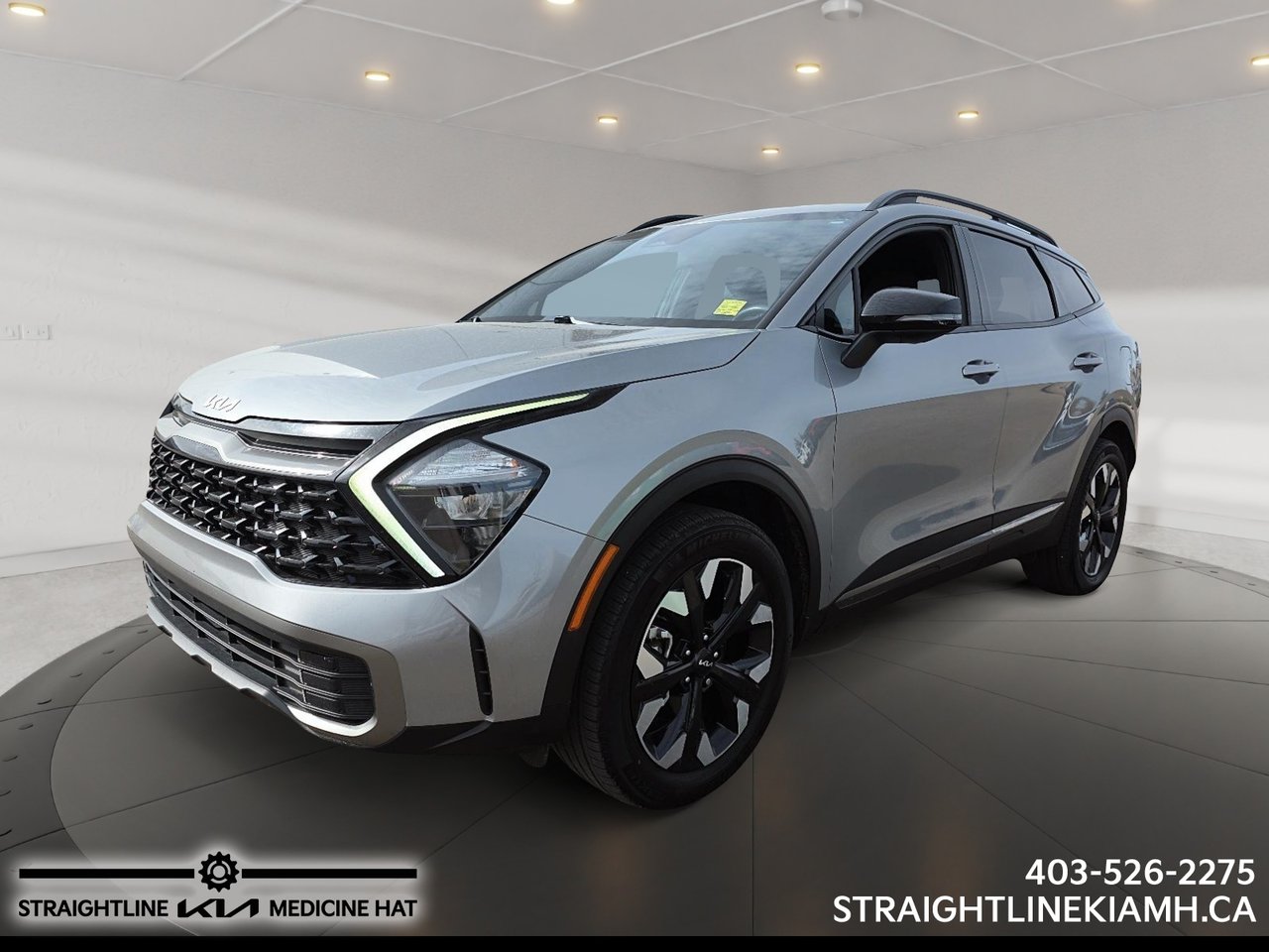 Gray (STEEL GREY) 2024 Kia Sportage SUV / Crossover All-Wheel Drive Automatic