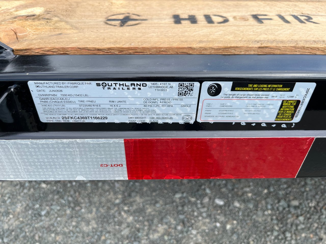 2026 Southland HBAT7-20-3