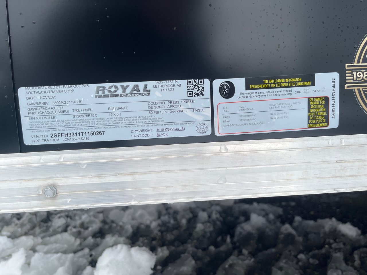 2026 Southland Royal LCHT35-716-86B-5