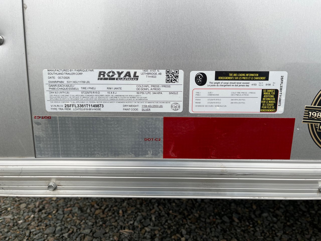 2026 Southland Royal LCHT52-818V-86R-6