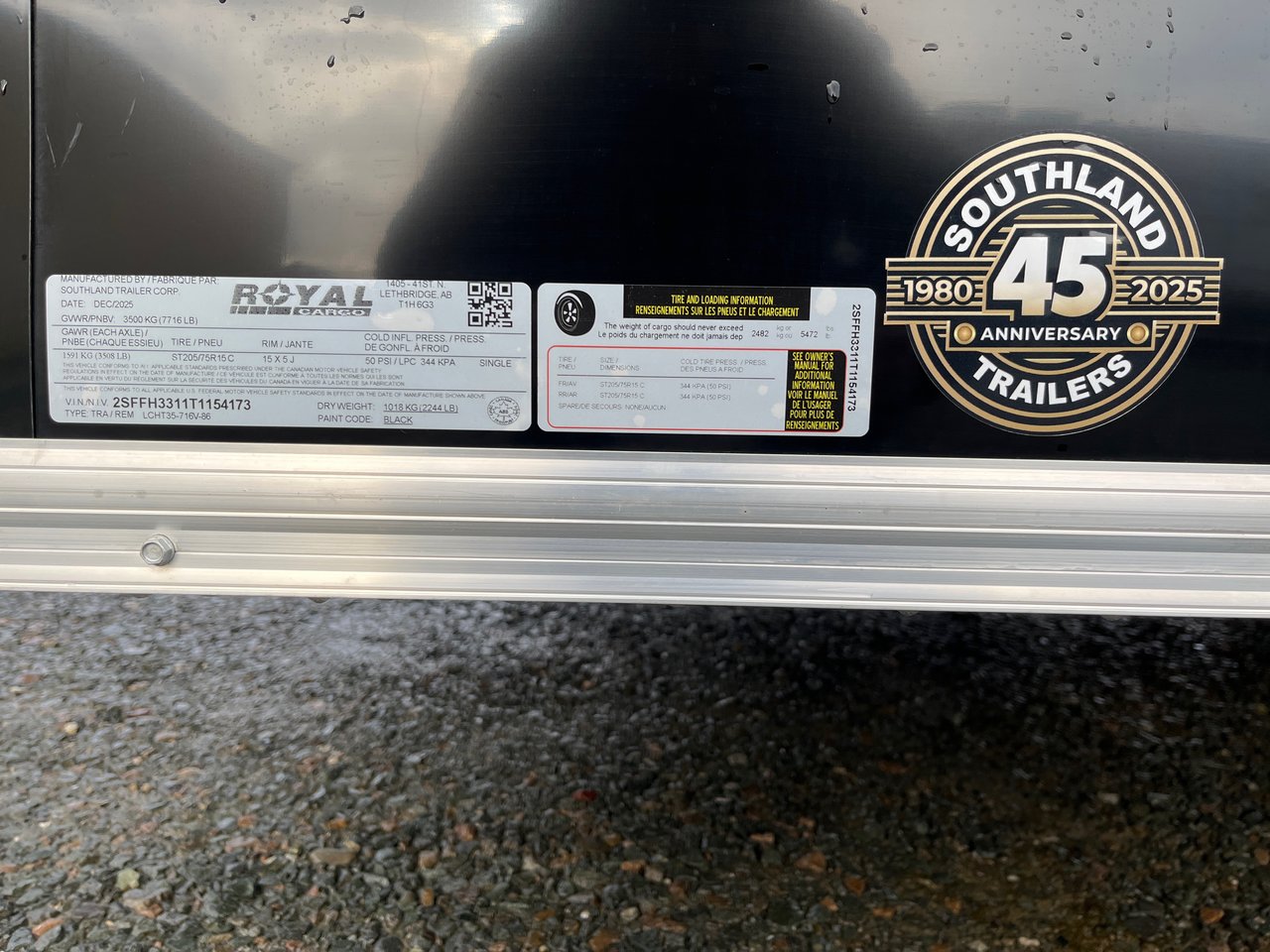 2026 Southland Royal LCHT35-716-86B-6