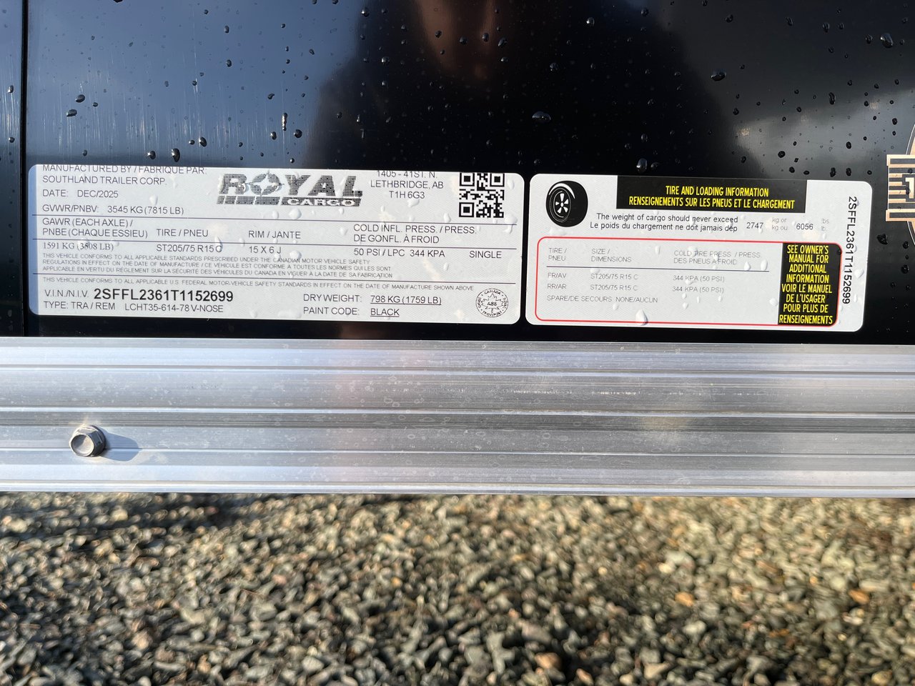 2026 Southland Royal LCHT35-614V-78R-4