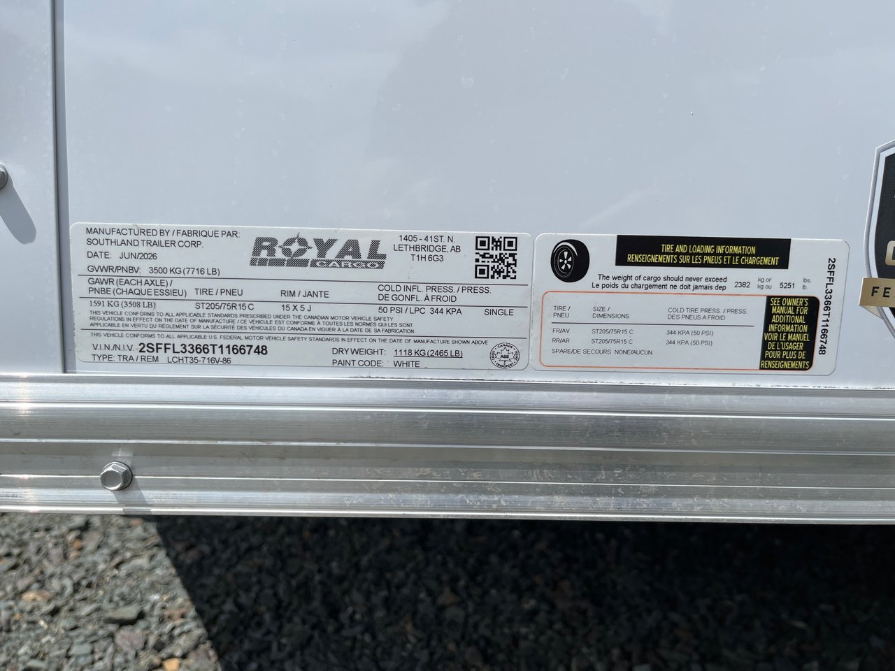 2026 Southland Royal LCHT35-716V-86R-7