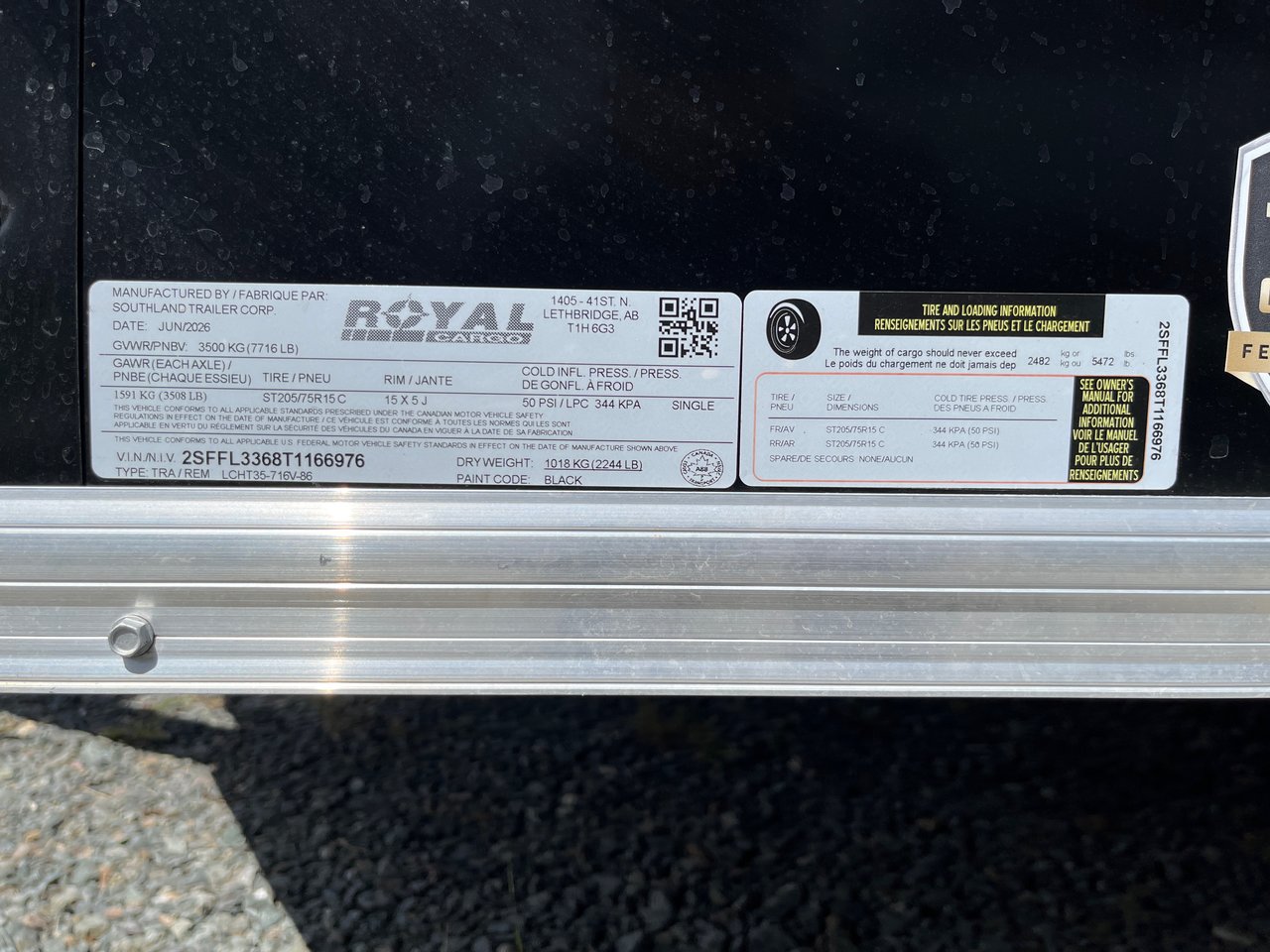 2026 Southland Royal LCHT35-716V-86R-6