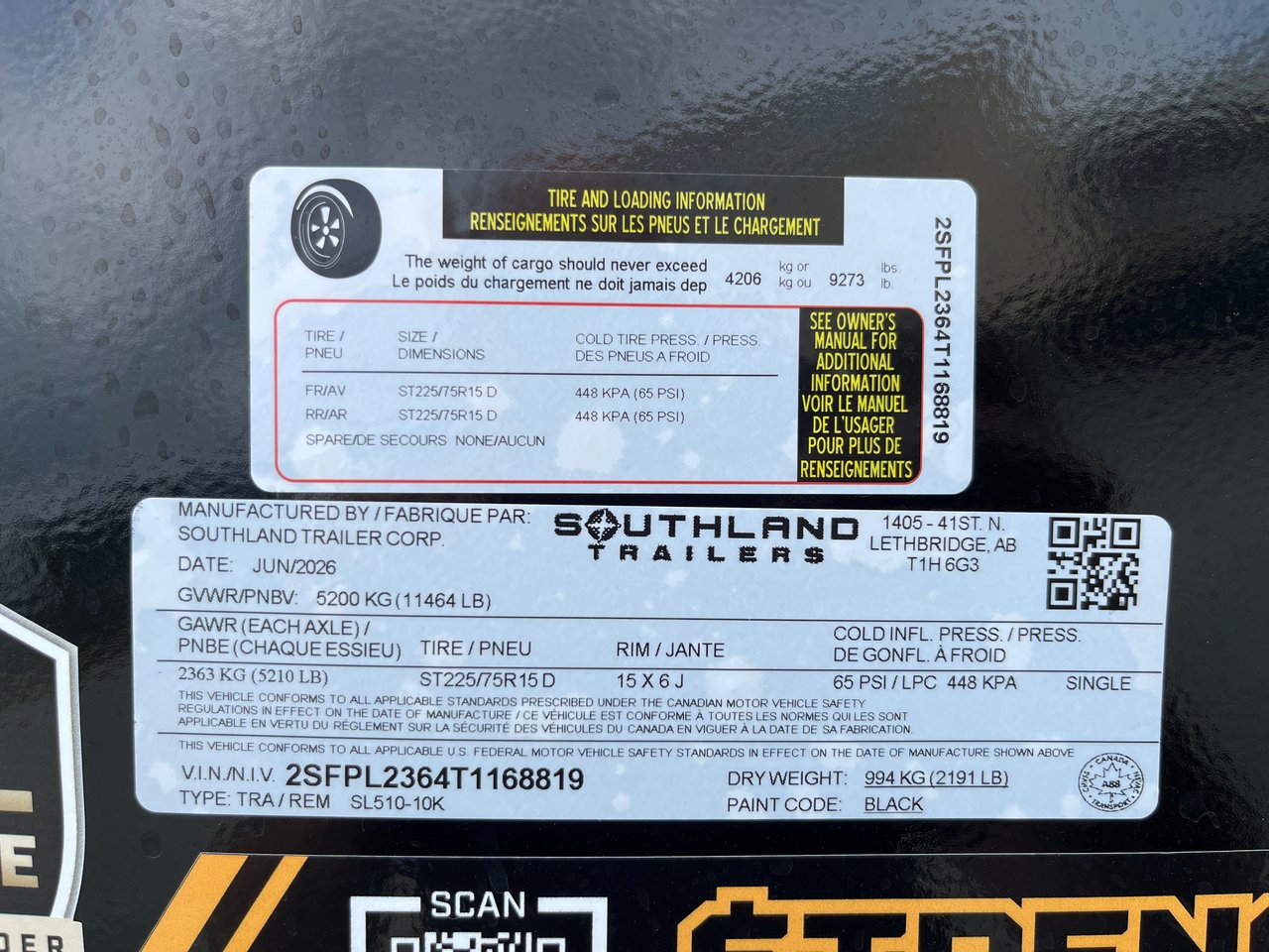 2026 Southland SL510-10K-7
