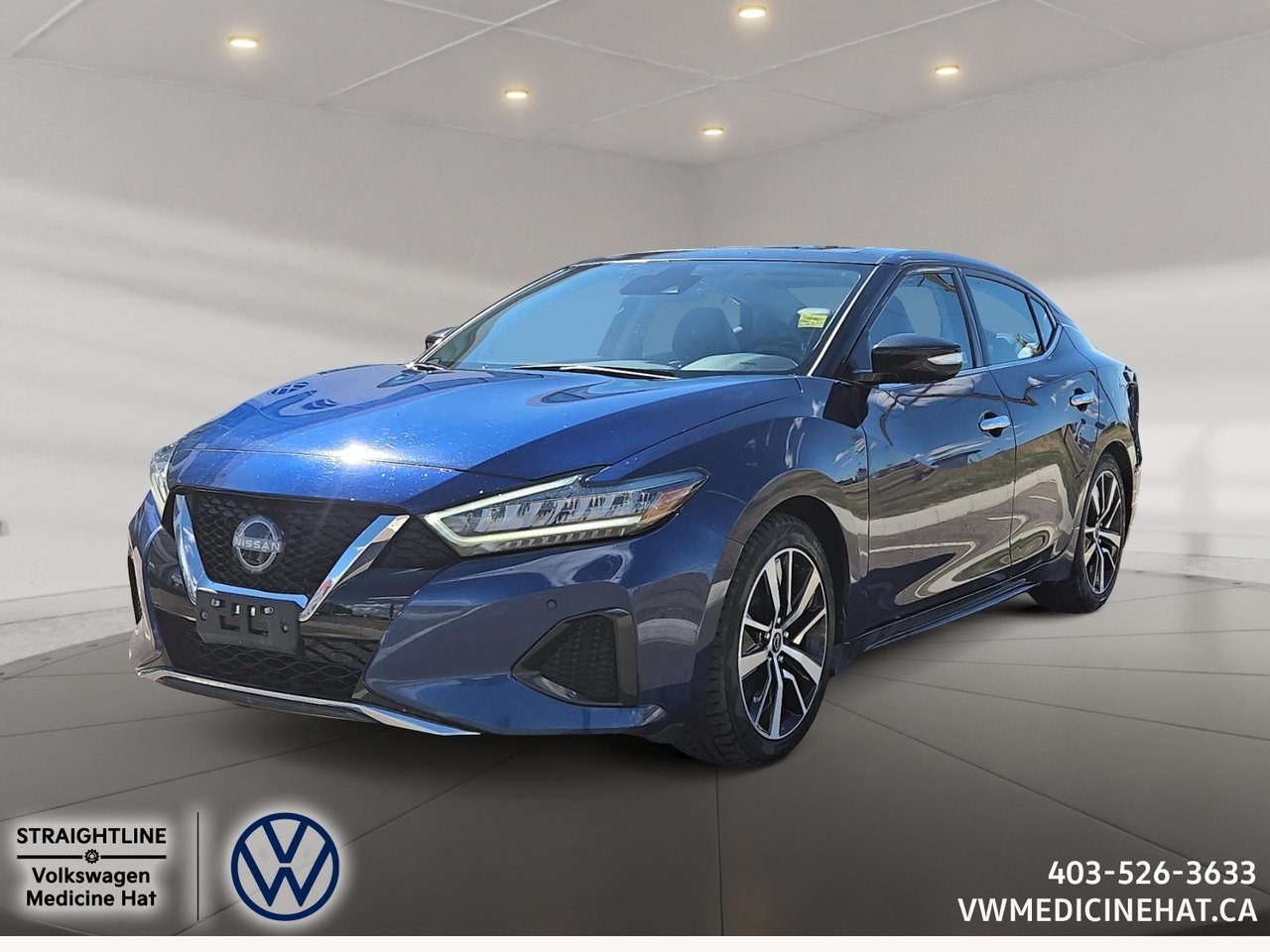 Blue 2023 Nissan Maxima Sedan