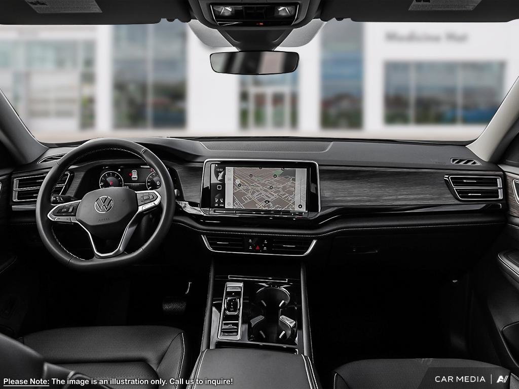 2025 Volkswagen Atlas Highline 4Motion - Black on Black!