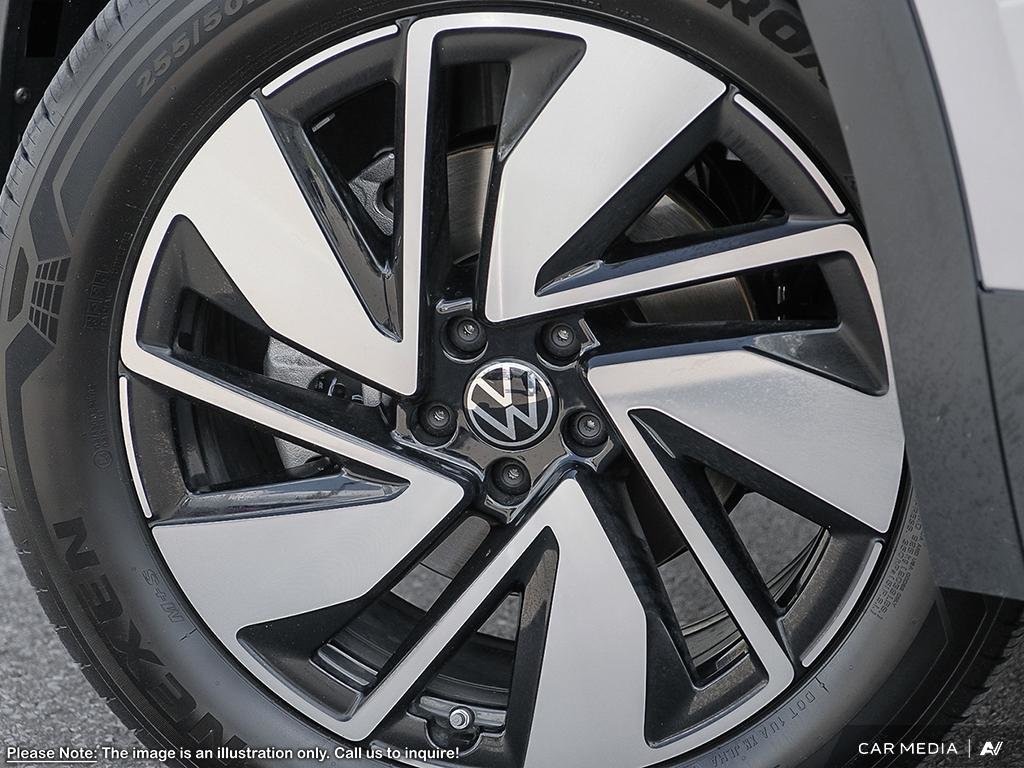 2025 Volkswagen Atlas Highline Black wheels. AWD grip. Room for the whole crew!