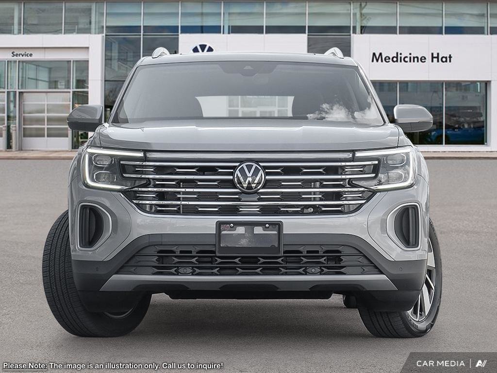 2025 Volkswagen Atlas Highline Black wheels. AWD grip. Room for the whole crew!