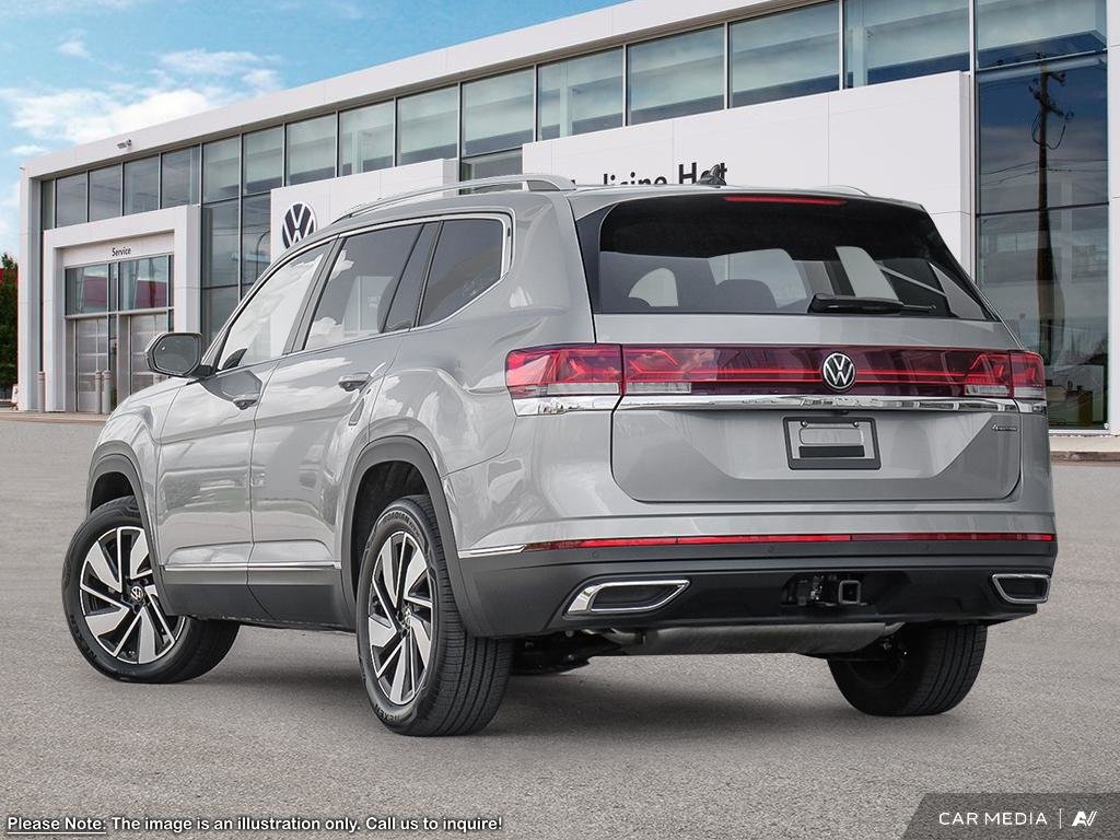 2025 Volkswagen Atlas Highline Black wheels. AWD grip. Room for the whole crew!