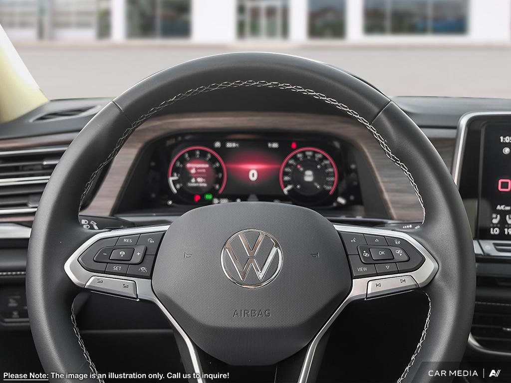 2025 Volkswagen Atlas Highline Black wheels. AWD grip. Room for the whole crew!