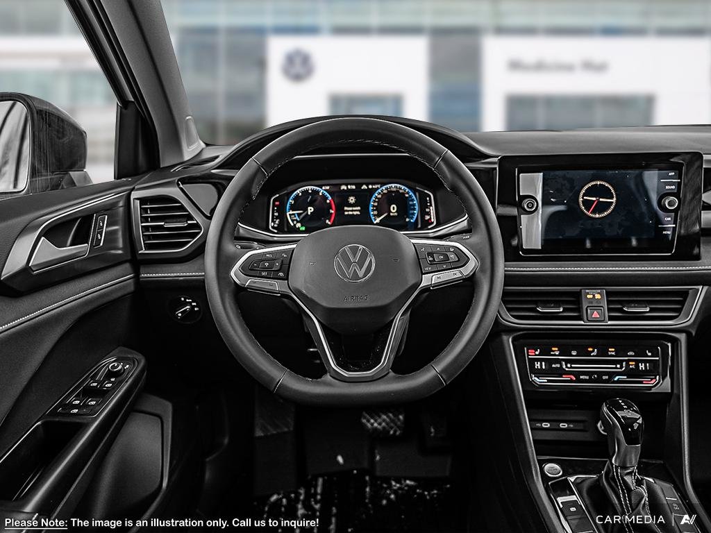2025 Volkswagen Taos Comfortline Black Edition 4MOTION Black Edition Style, AWD Grip, Smart Safety & Tech