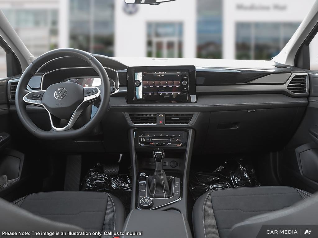 2025 Volkswagen Taos Comfortline Black Edition 4MOTION Turbo AWD, Black Style, IQ.DRIVE Safety & Tech