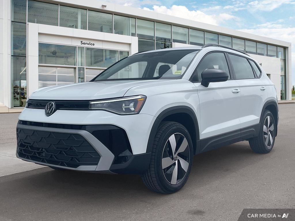 2025 Volkswagen Taos Trendline 4MOTION Turbo Engine, Apple CarPlay, Safety, Spacious Cargo  If you want to add financing options, Certified