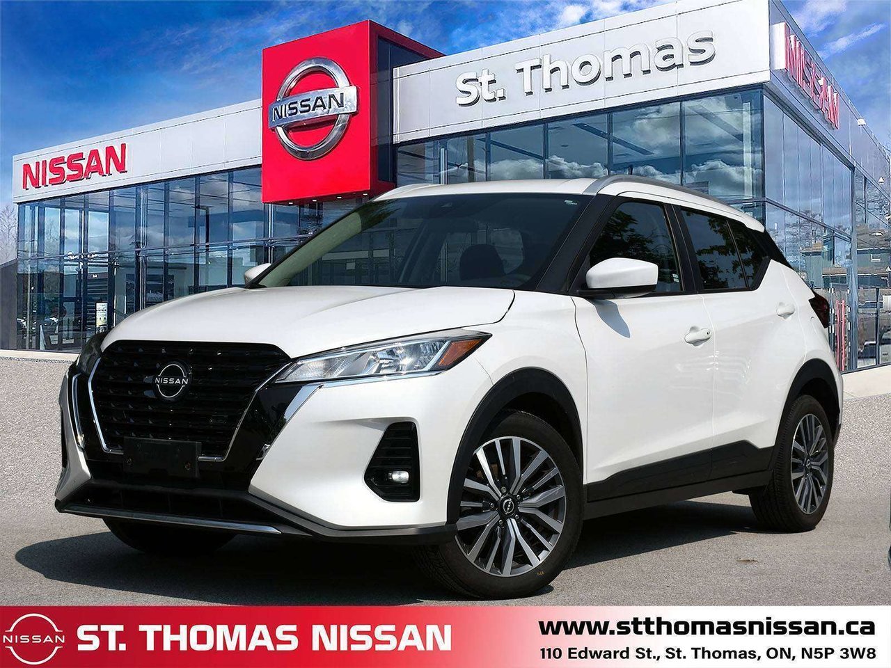 ASPEN WHIT 2024 Nissan Kicks SUV / Crossover Front-Wheel Drive