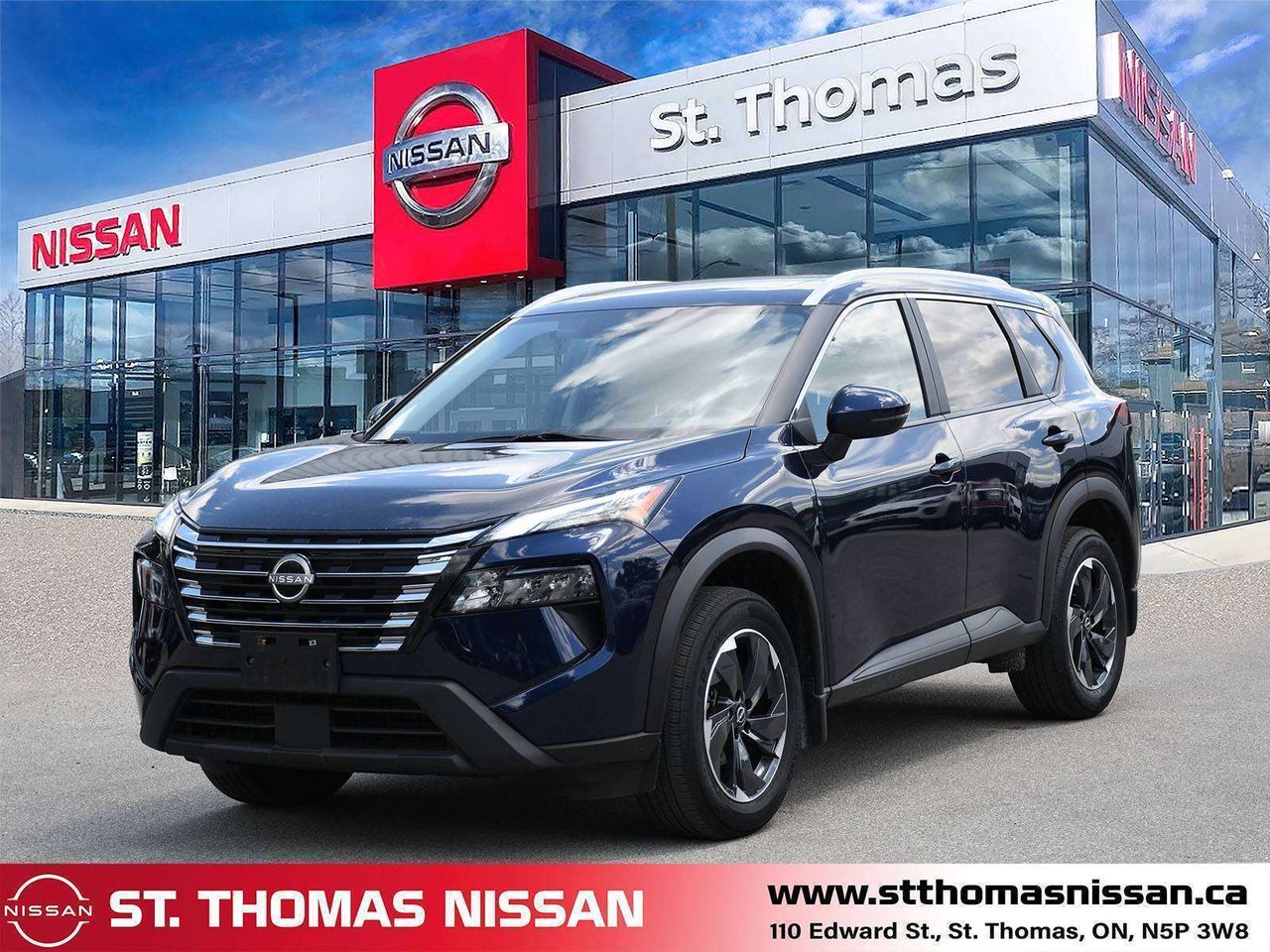 Blue 2024 Nissan Rogue SUV / Crossover