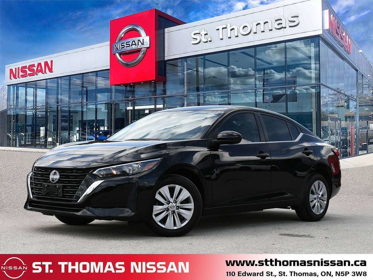 Super Black 2025 Nissan Sentra Sedan Front-Wheel Drive