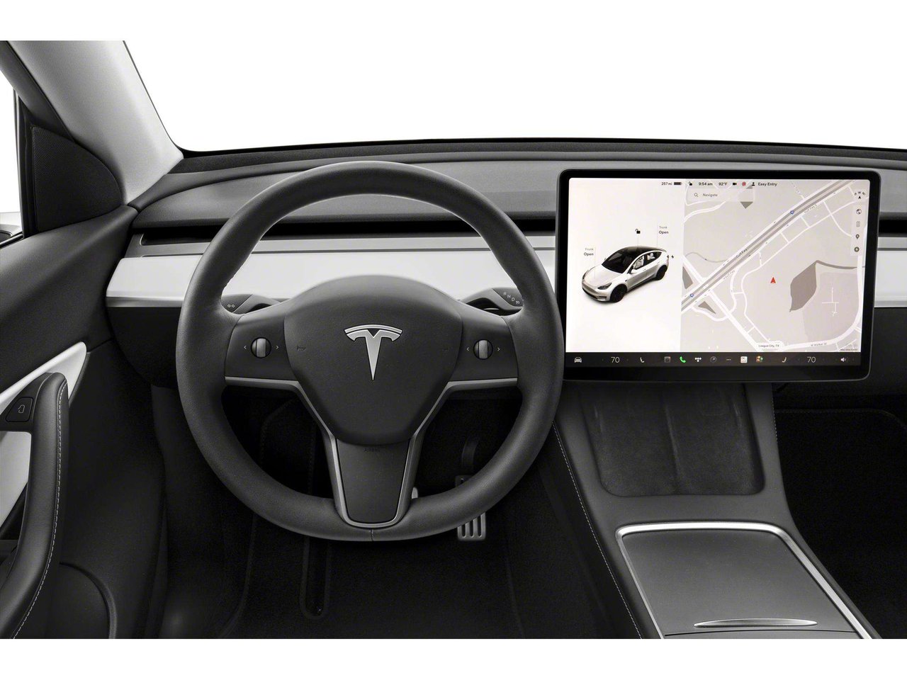 SOLID BLACK 2022 Tesla Model Y SUV / Crossover All-Wheel Drive 
