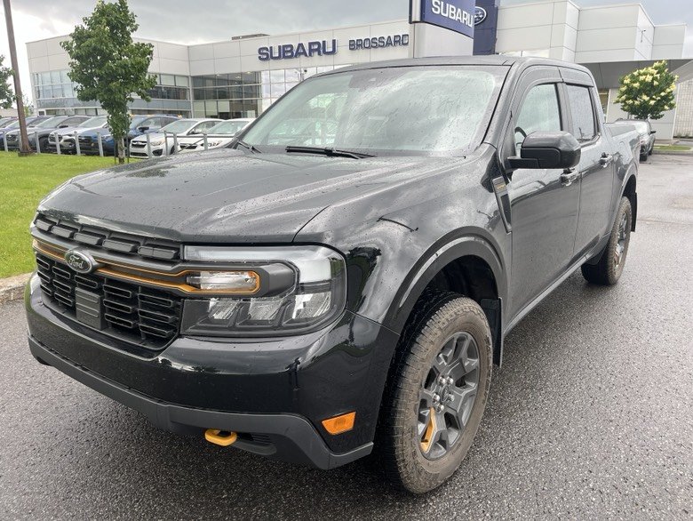 Black 2024 Ford Maverick Pickup Truck All-Wheel Drive Automatic