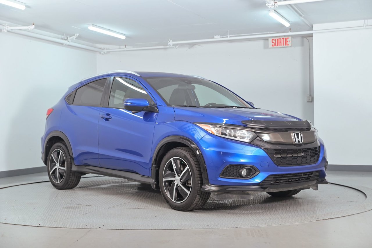 Blue 2021 Honda HR-V Sport AWD SUV / Crossover All-Wheel Drive Automatic