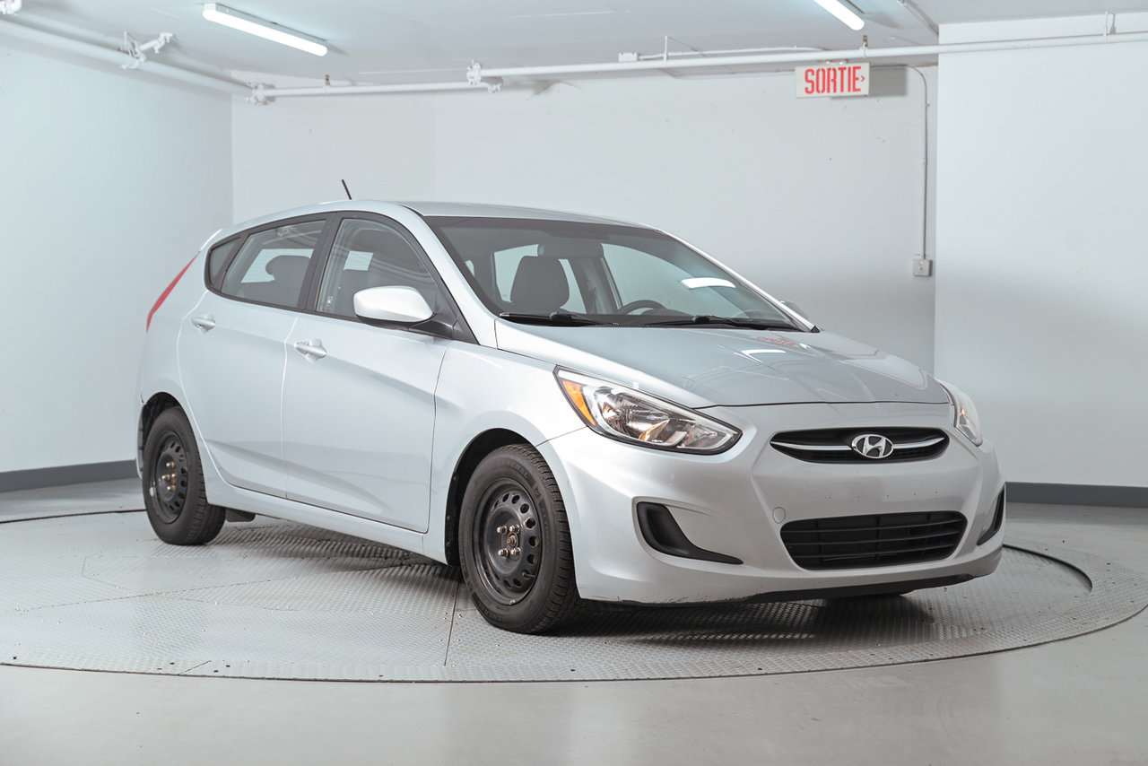Silver 2015 Hyundai Accent Hatchback Automatic