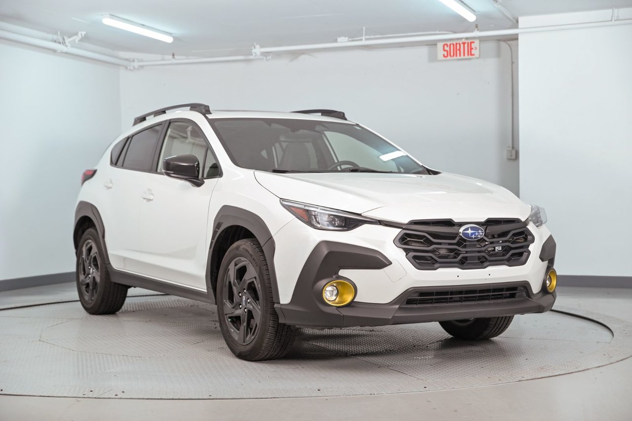 White 2024 Subaru Crosstrek Onyx AWD SUV / Crossover Continuously Variable Transmission