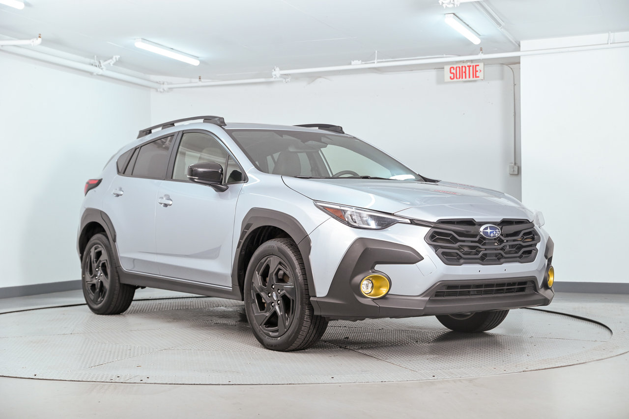 Silver 2024 Subaru Crosstrek SUV / Crossover Continuously Variable Transmission