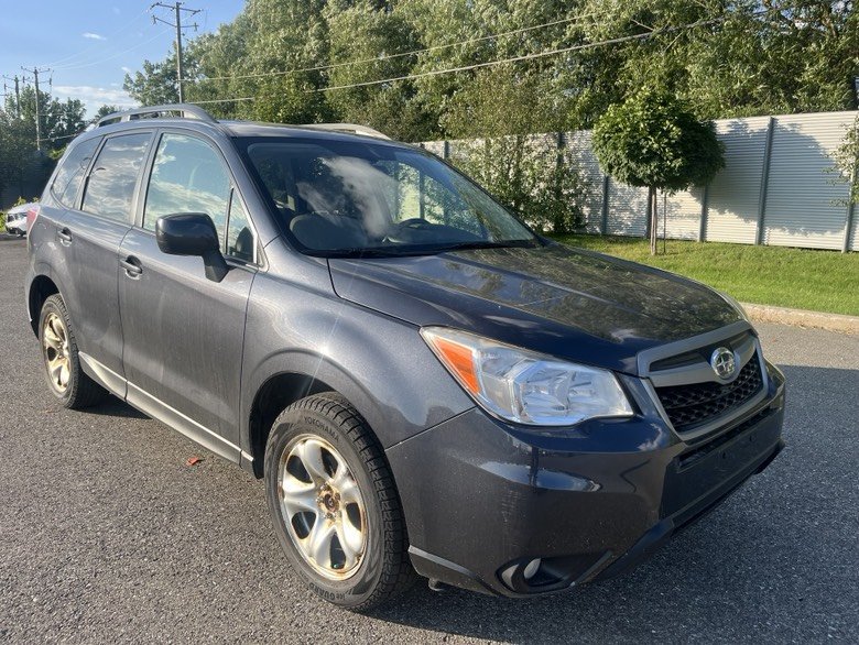 Gray 2015 Subaru Forester SUV / Crossover All-Wheel Drive Continuously Variable Transmission