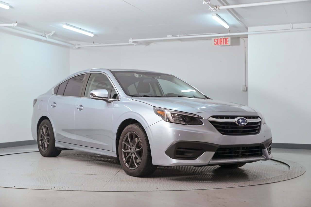 Gray 2020 Subaru Legacy Sedan Continuously Variable Transmission