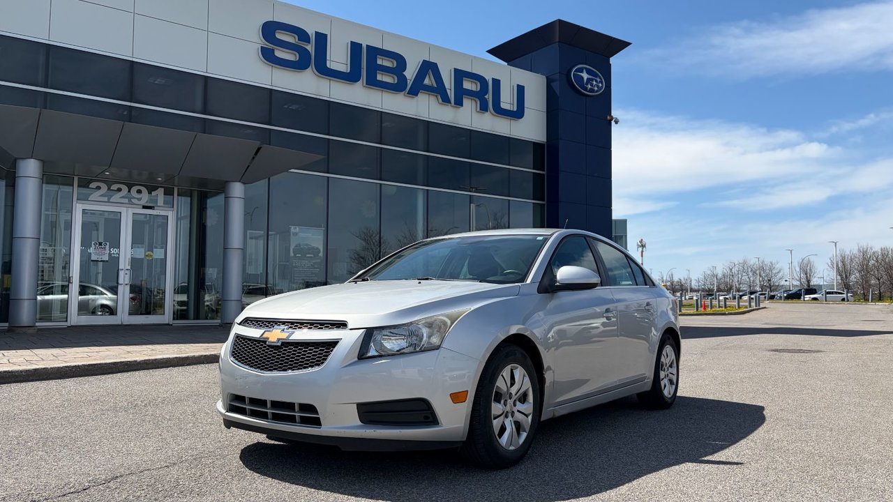 Silver 2012 Chevrolet Cruze LT Turbo Sedan FWD Sedan Automatic