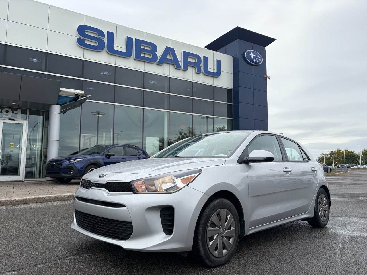 Silver 2020 Kia Rio5 Wagon Front-Wheel Drive Automatic