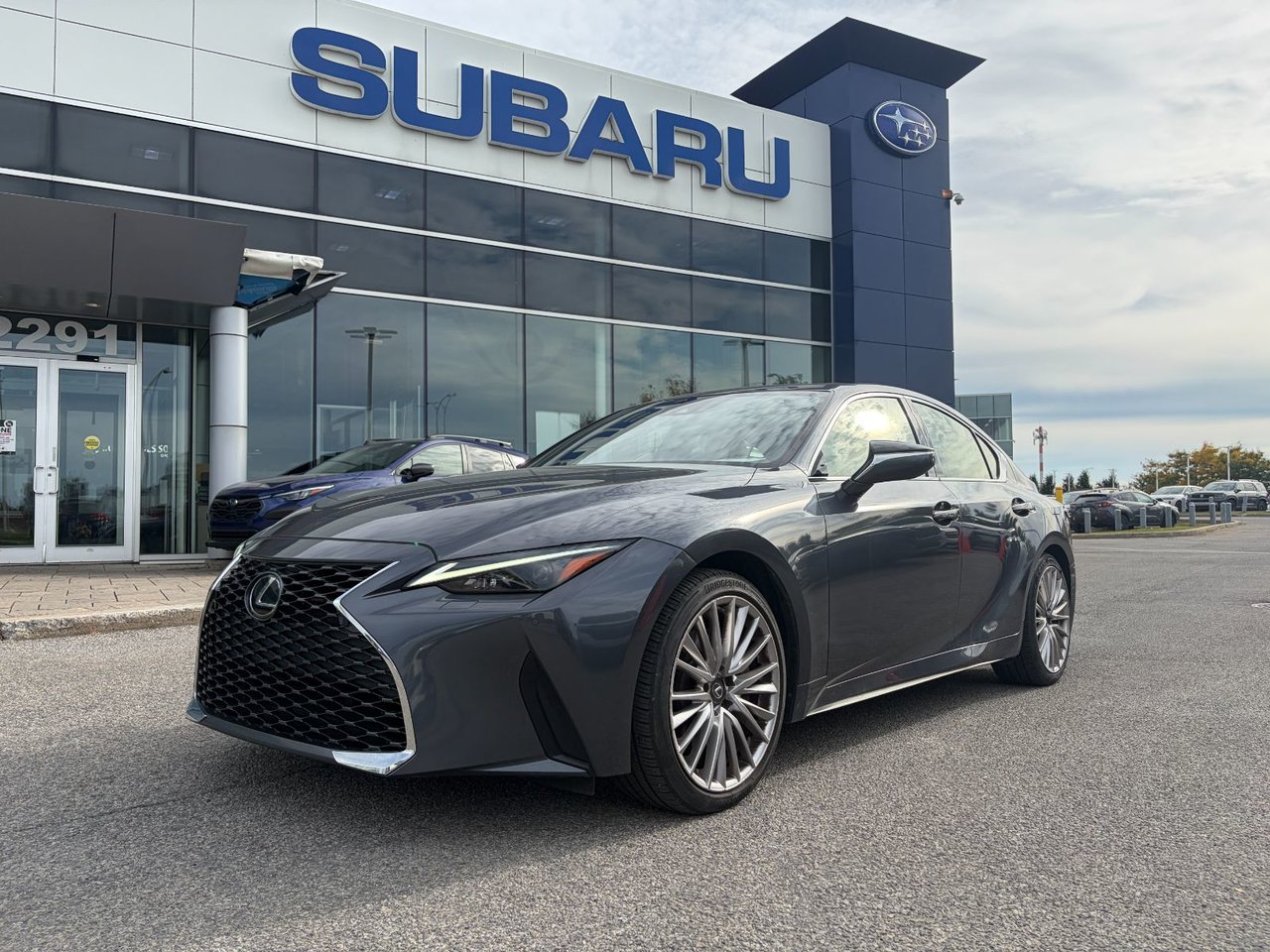 Gray 2021 Lexus IS Sedan All-Wheel Drive Automatic
