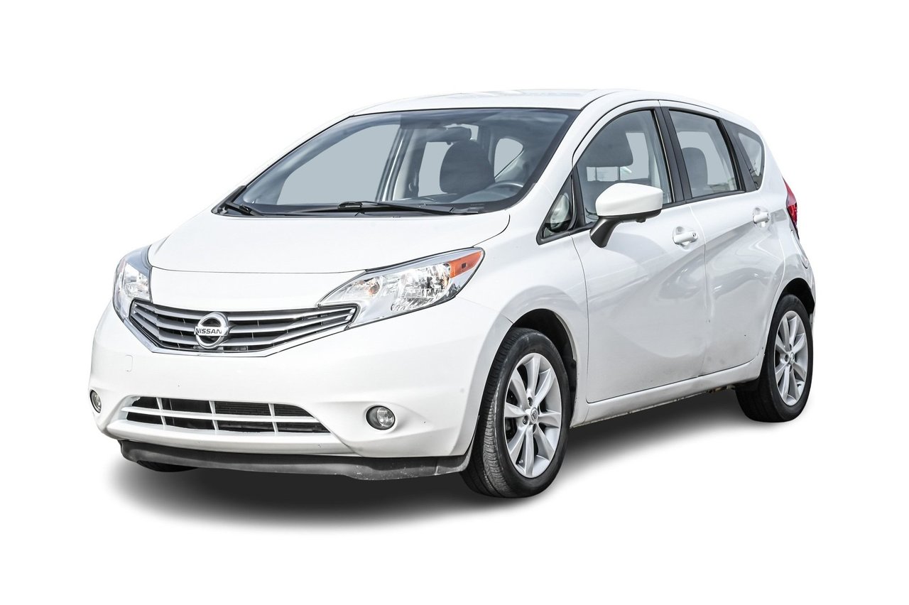 White 2016 Nissan Versa Note Hatchback Front-Wheel Drive Automatic