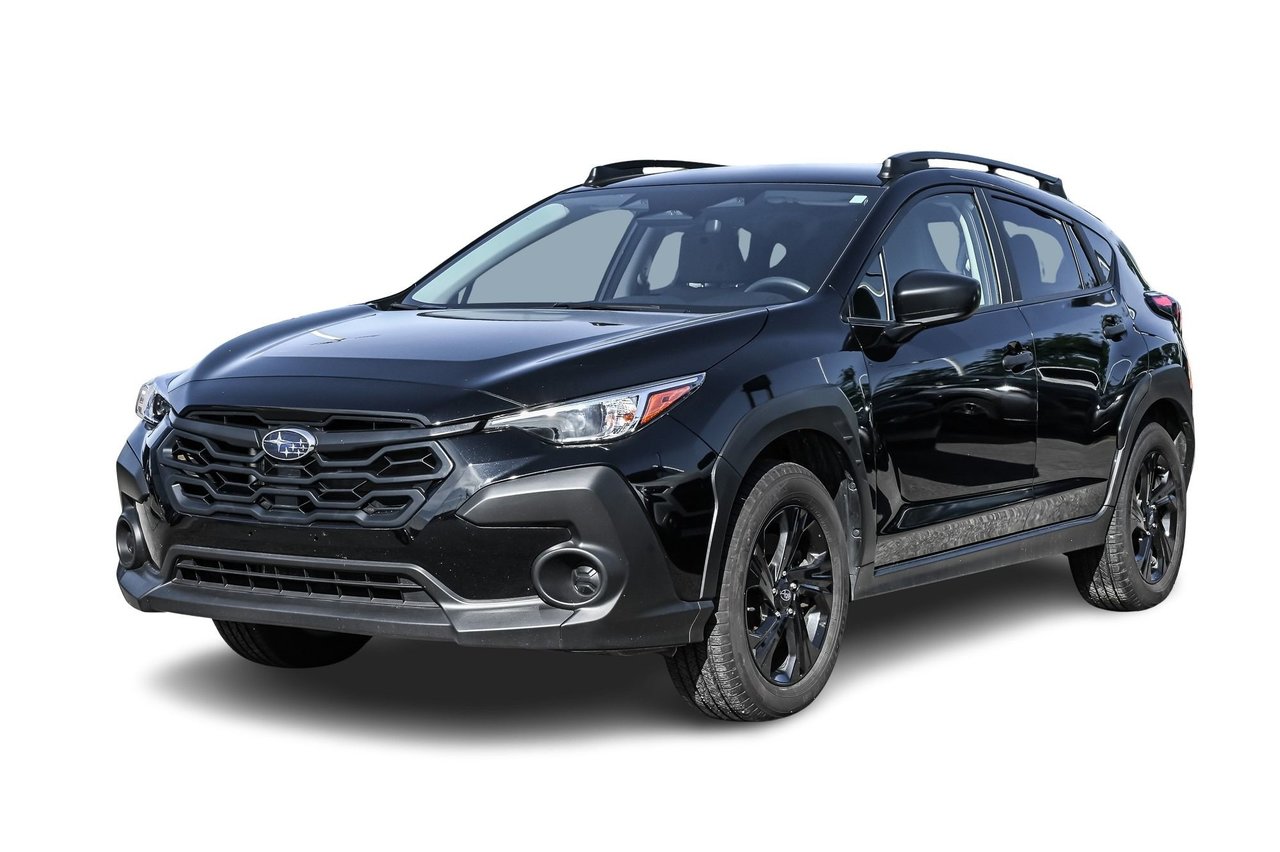 Black (CHARCOAL) 2024 Subaru Crosstrek SUV / Crossover  Continuously Variable Transmission