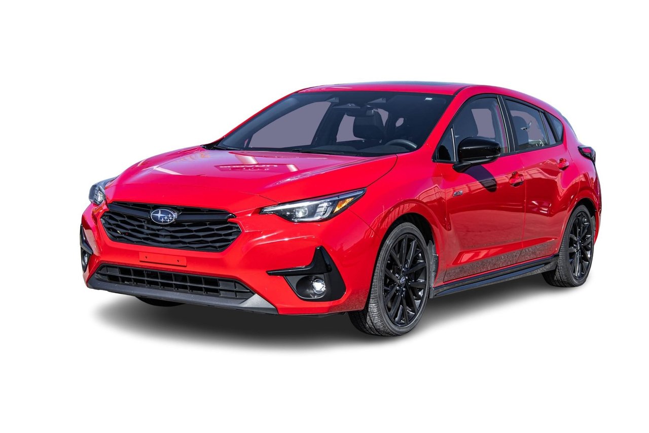 Red 2024 Subaru Impreza Wagon All-Wheel Drive Continuously Variable Transmission